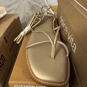 CUSHIONAIRE Women's Virtue lace up sandal 11M